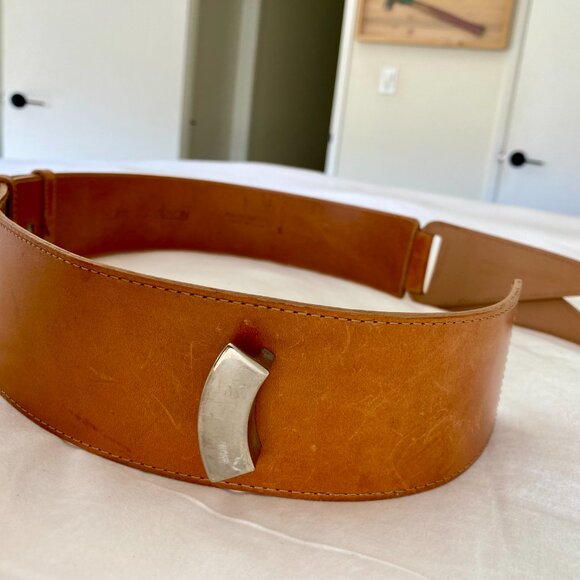 Vintage Avignon Genuine Leather style #608 Women\'s Belt Size S main image 7